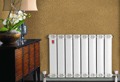 铜铝复合恒盛注册安装效果图